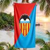 Valencia FC print Quick Dry Beach Towel Microfiber Absorbent Portable Travel Swimming Towel