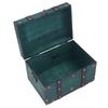 Treasure Chest Storage Box Antique Exquisite Wooden Jewelry Box for Movie Props Window Display