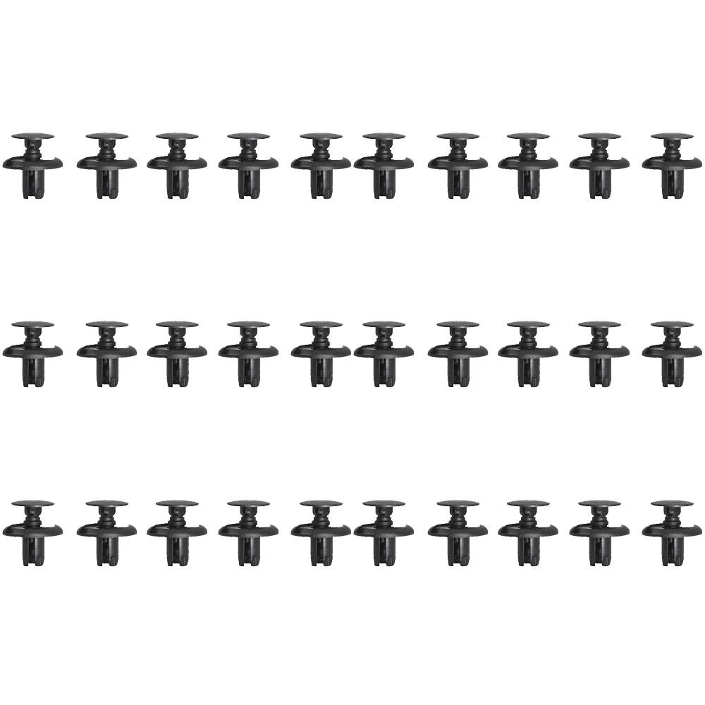 10/20/30/40/50 Stück 8mm Auto Befestigungsclips Auto Nietclips Stoßfänger Türverkleidung Kotflügel Clip Halter Kunststoff Auto Nieten Schraube