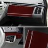 Carbon Fiber Interior Sticker for Toyota Prius 2010-2011 Glove Box Cover Trim Red Black