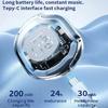 T8 PRO TWS Bluetooth Earbuds Transparent with LED Digital Display Wireless In-Ear Earphone for Xiaomi Huawei iPhone Headphone