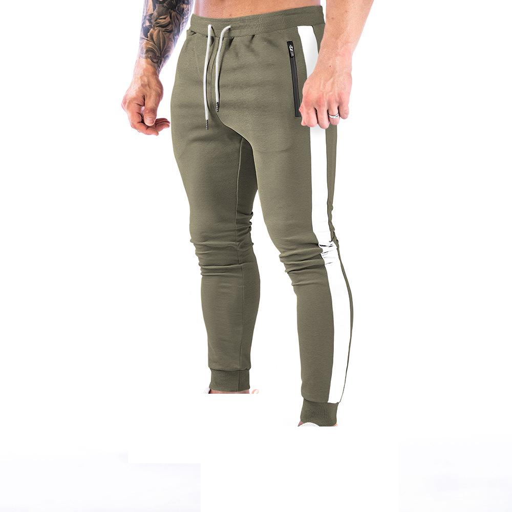 Heren Muscle Fitness sportbroek Casual hardlooptrainingsbroek