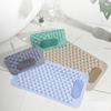Premium Non Slip Shower Mat with Suction Cups High Quality Durable Waterproof Bathroom Floor Rug Advanced Anti Skid PVC Bath Mat