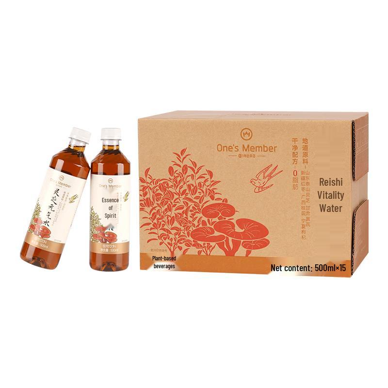 One s Member Lingzhi Vitality Water Tea Drink, Red Date Goji