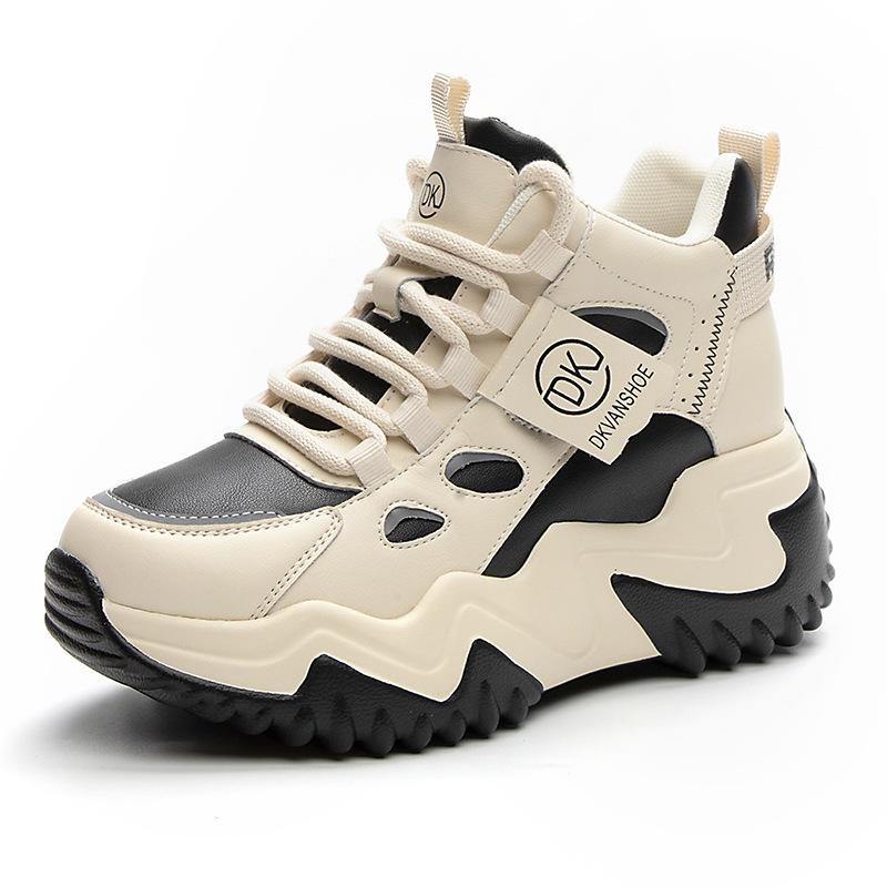799 inner height increase dad shoes women's 2026 spring and summer new versatile platform dad shoes student casual shoes women