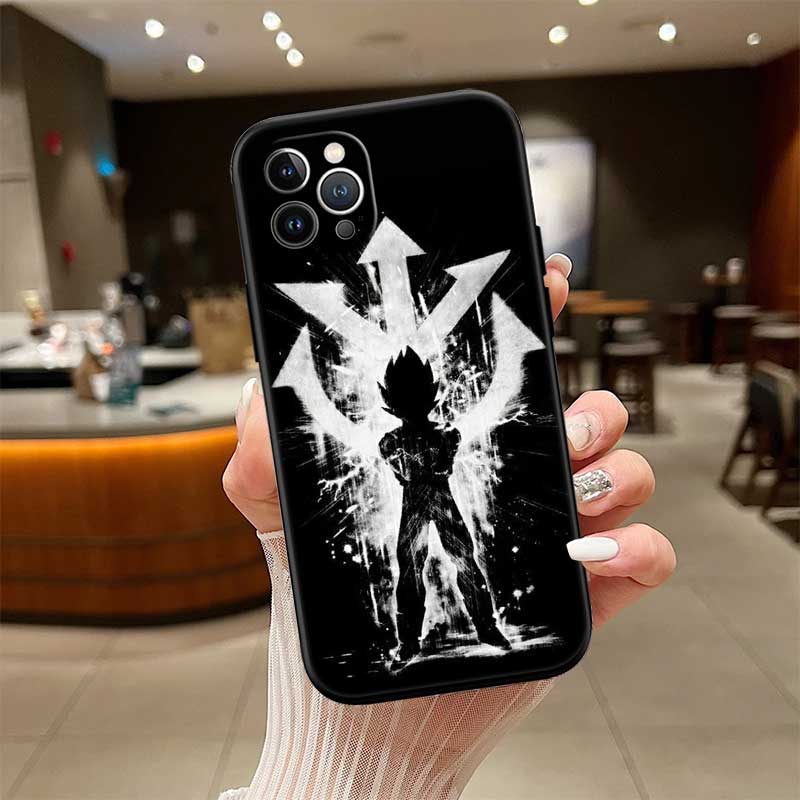 RE25 Dragon Ball Gohan New High-End Shell Phone Case for iPhone 16 15 14 13 12 Pro Max Plus Mini