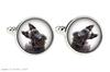 Scottish terrier, Aberdeen Terrier, Scottie, Aberdeenie - cufflinks in a box, handmade jewelry, product of the Art-Dog brand