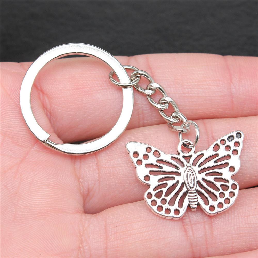 Bee Butterfly Garden Insect Keychain for Friends Hot Sale Modern Bridesmaid Gift Dainty Daily Use Accessory