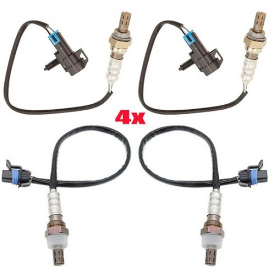 4Pcs Upstream Downstream Oxygen O2 Sensor For Chevrolet GMC YUKON XL 1500 5.3L