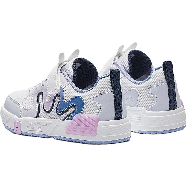 Anta Kids Rubiks Cube Lifestyle Series Fashionable Versatile Aesthetic Low-Top Kids Skate Shoes Kids Skate Shoes 322539932