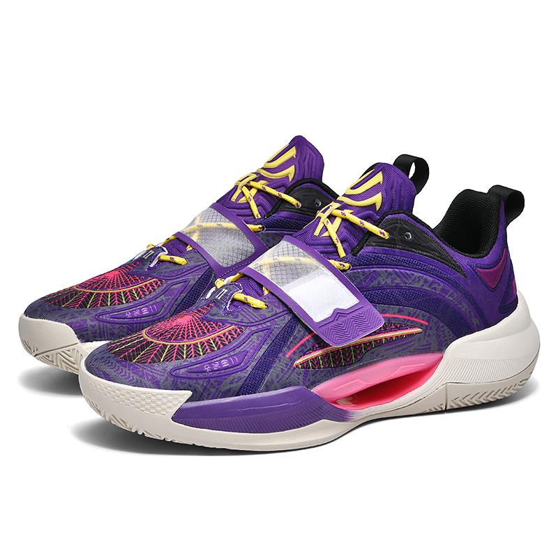 High Quality Pink Basketball Shoes Men Women Fashion Fluorescence Men's Basketball Sneakers Professional Non-slip Mens Trainers