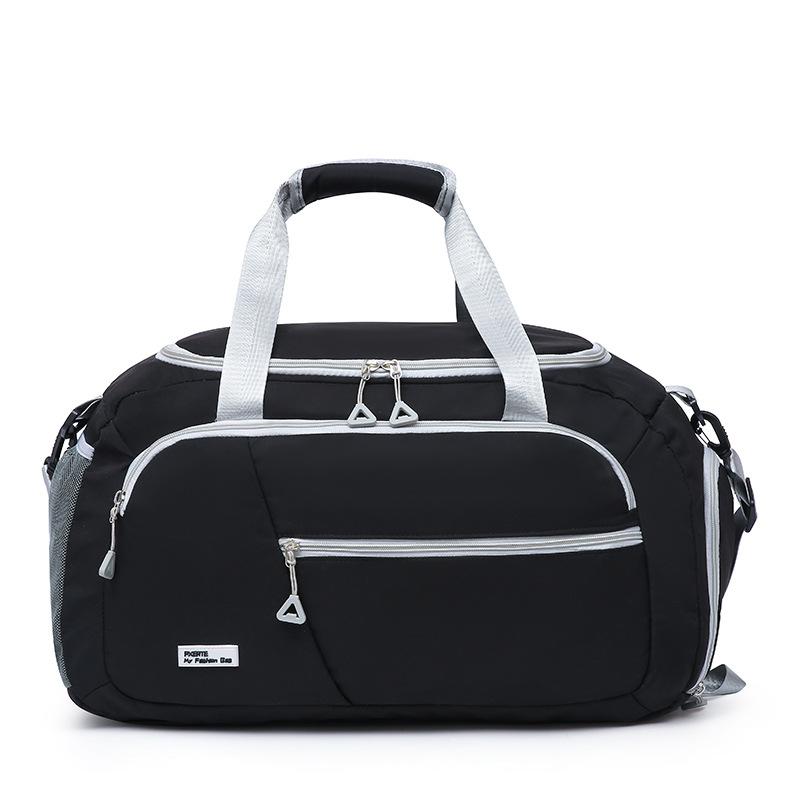 Fashionable Multi-functional Large-capacity Shoe Bin Hand-heat Travel Bag Dry and Wet Separation Sports Gym Bag Can Be Used To Pull Rod