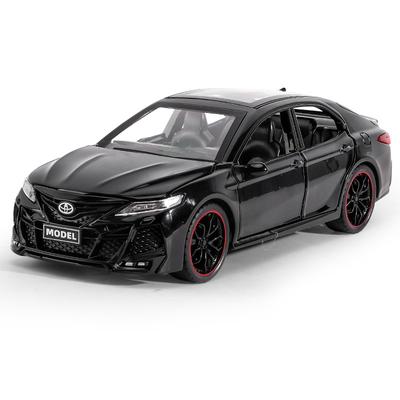 1/24 Toyota Camry Alloy Car Model Diecast & Toy Vehicles Metal Toy Car Model Symulacja Dźwięk i światło Kolekcja Prezent dla dzieci