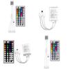 Rgb Led Light Strip Controller With Ir Remote For Home Decor And Dimming