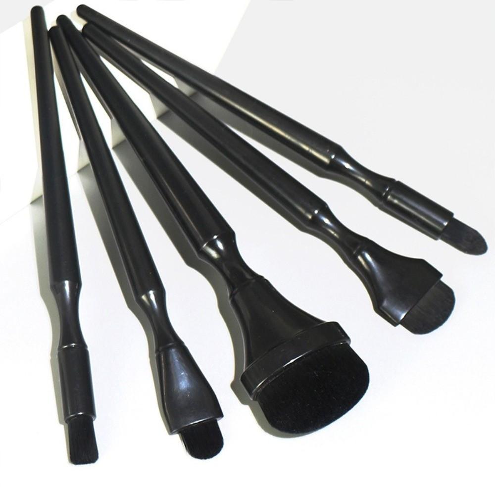 Professional Makeup Brush Set Ergonomic Handle Face Cosmetic Tools Powder Brush Beginner Friendly