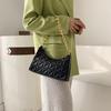 Women's Advanced Underarm Bag New Trend All-match Shoulder Hobo Bag Chain Handbag Female Fashion Plaid Shopping Bag