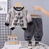 Kids Casual Long-Sleeve Set, Comfortable Daily Wear Outfits