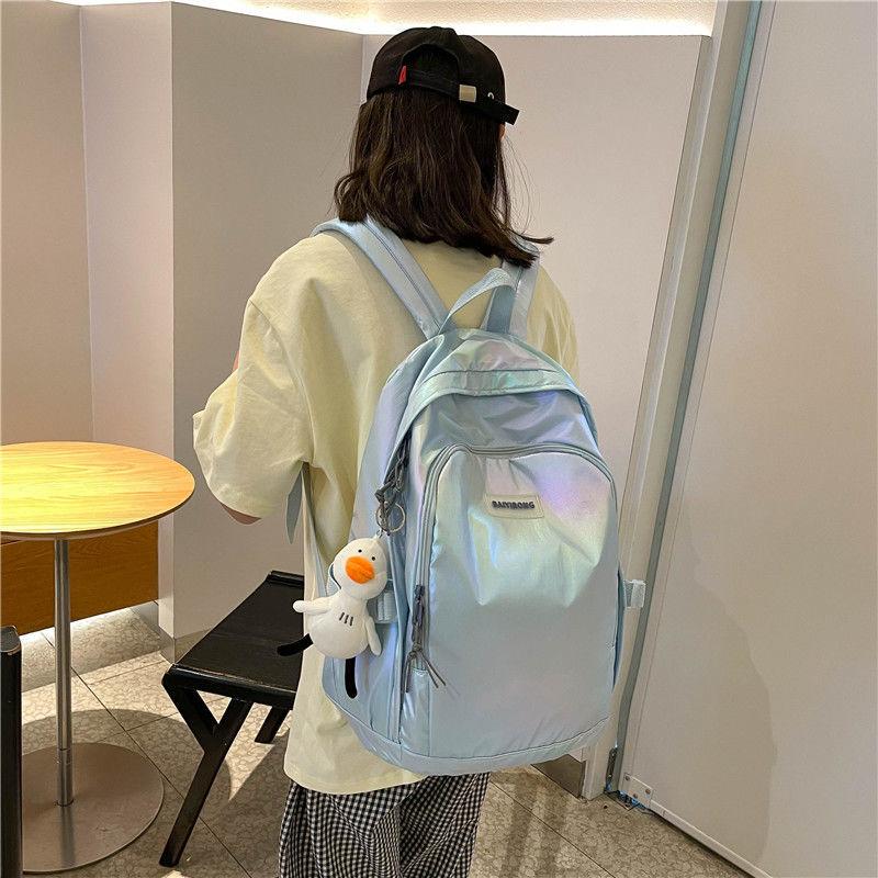 Women's Backpack Schoolbag Women's Oxford Spinning High-capacity Backpack Junior High School Students' Fashion Backpack Office Computer Bag