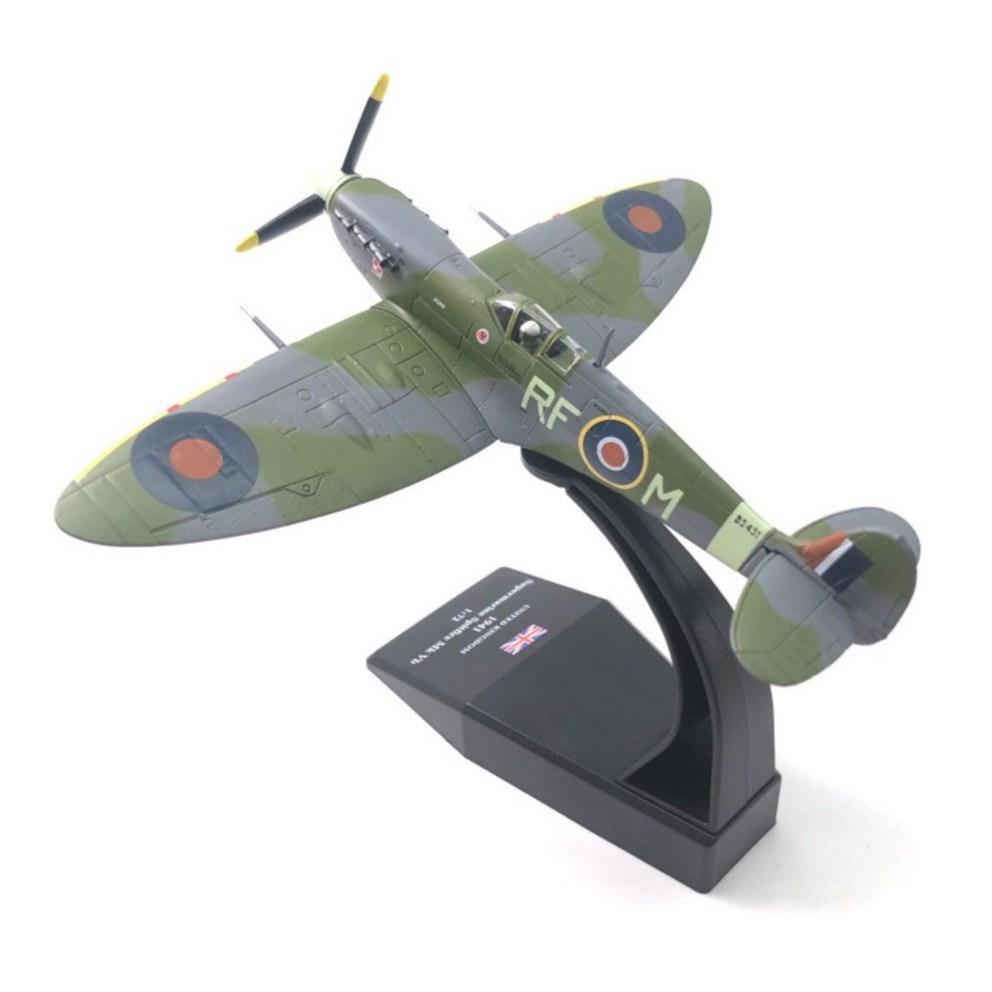 1:Avion de vânătoare Spitfire Model Die-Cast Scara 72