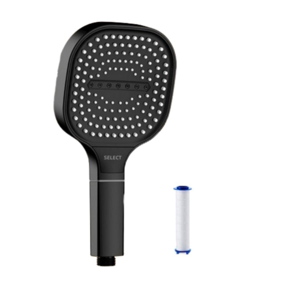 

3 Mode Bathroom Shower Head High Pressure Bathroom Shower Tool Bathroom Accessories Black