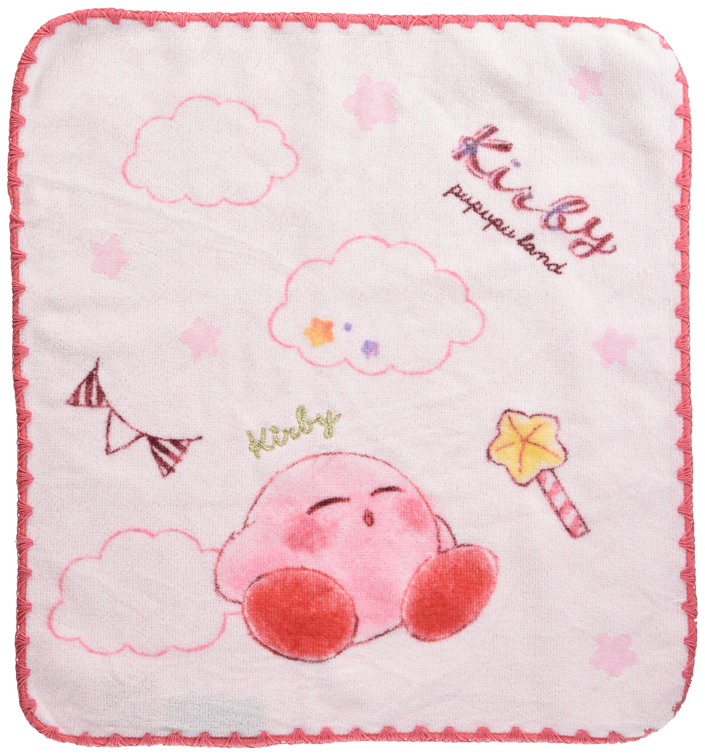 

Marushin Hand Nintendo Kirby of the Kirby Cotton Clouds and Available in Two 4585004300 Towel, Stars, 34x36cm, Candy, Kirby, Cotton, Sizes,