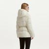 Tanboer Women's Detachable Hood Short Slim Down Jacket