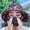 Bucket Hat Agricultural Work Hat Protect Neck Anti-uv Sunscreen Hat Flower Tea Picking Cap  Outdoor