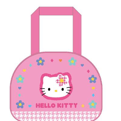 K Company Sanrio Characters Kids Vinyl Boston Bag Hello Kitty CKB2-KT H21 X W27.5 X D10.6cm