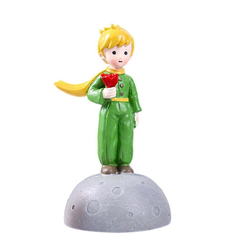 Creative New Little Prince Diy Resin Crafts Fox Cake Baking Eternal Flower Mini Ornaments