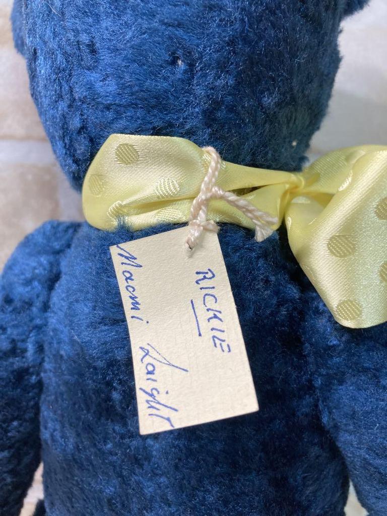[USED] Naomi Light Rickie Teddy Bear, Made in England, Hard to Find, Extremely Rare