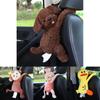 Cartoon Animal Car Tissue Box Plush Material Backseat Hanging Cute Design