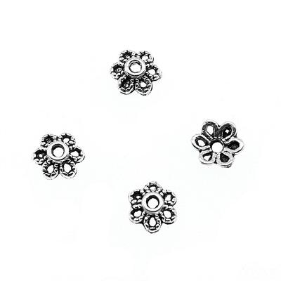 WYISYWG 120 Pieces Bead Caps For Jewelry Making Accessories Receptacle Torus 5x5mm B13989