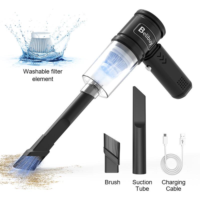 New Car Wireless Vacuum Cleaner 120W Powerful Portable Handheld For Home & Auto Lightweight Cordless Rechargeable 2025