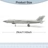 1:72 Scale Aircraft Model Building Kit Airplane Display DIY Assembly Unbuilt Collectible