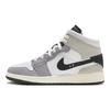 Air Jordan 1 Mid SE Craft GS Inside Out - Cement Grey Kids Sneakers Black White Tech-Grey FD9091-002