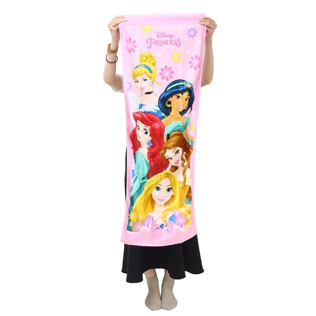 Marushin Bath Disney for 2125021900 Children's Towel, Princess, Beach, Ocean, Pool, Summer, Character, Girls, Swimming,