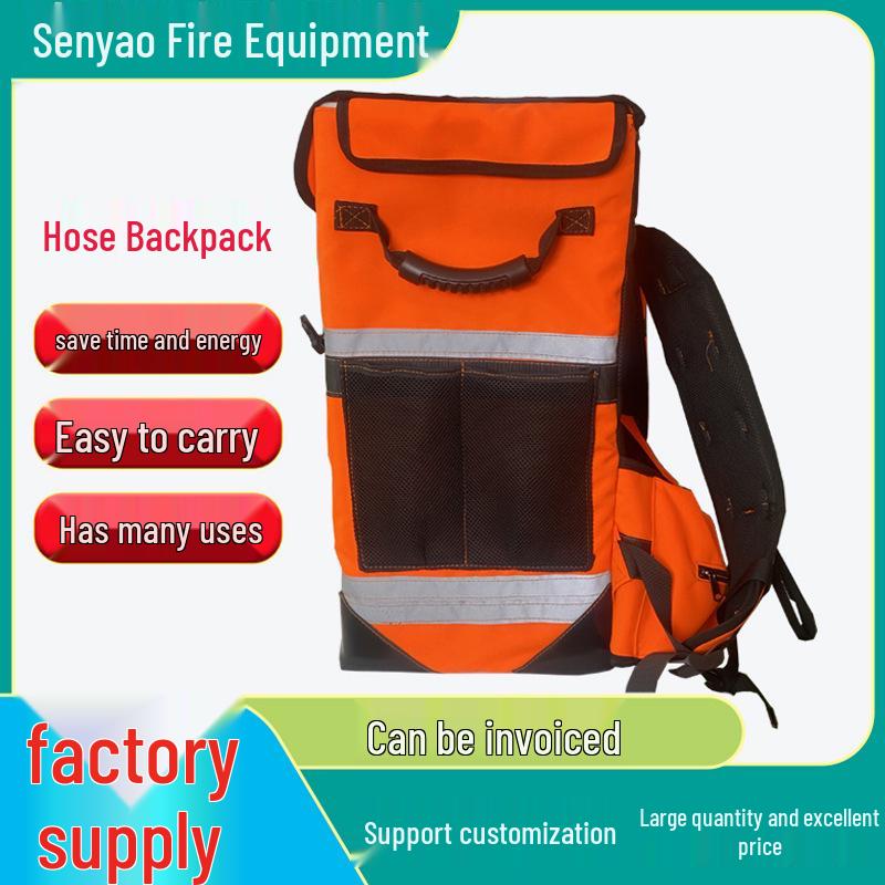Fire-Resistant Water Backpack with Stainless Steel Frame for Forest Fire Rescue
