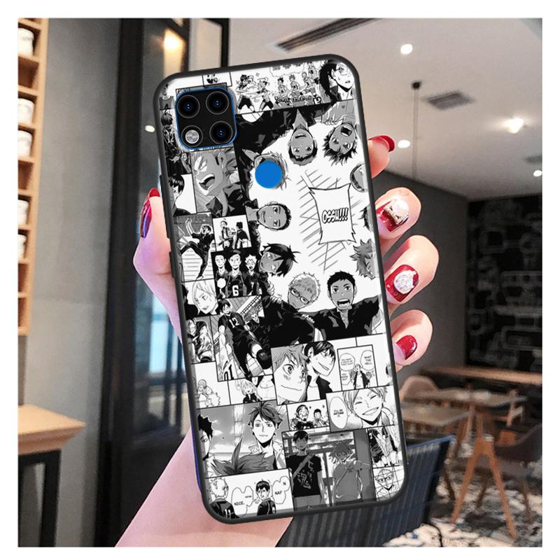 

Чехол-коллаж Haikyuu Karasuno для Xiaomi Redmi Note 10 Pro Note 9 Pro Note 11 Pro 8T 9S 10S 10 9A 9T 9C Redmi 9T