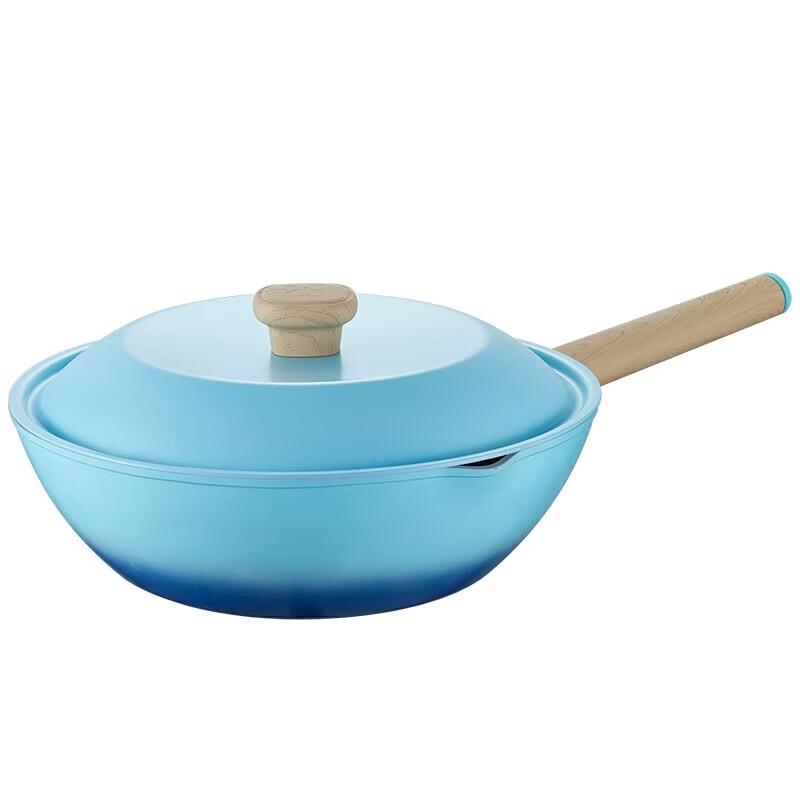

COOKER KING Blue Bird Non-stick Wok