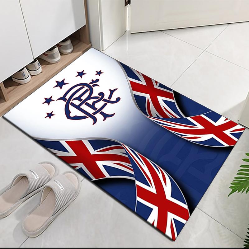 Rangers F.C Printed Carpet, for Office Chair Living Room Bedroom Kitchen Room Decor Gifts.