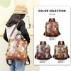 Women's New High-end Texture Niche Design Backpack Anti-theft Travel Large Capacity Splicing Bag