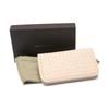 BOTTEGAVENETA Intrecciato Mesh Eleven Long Wallet Purse Leather Pink 114076v001n Used