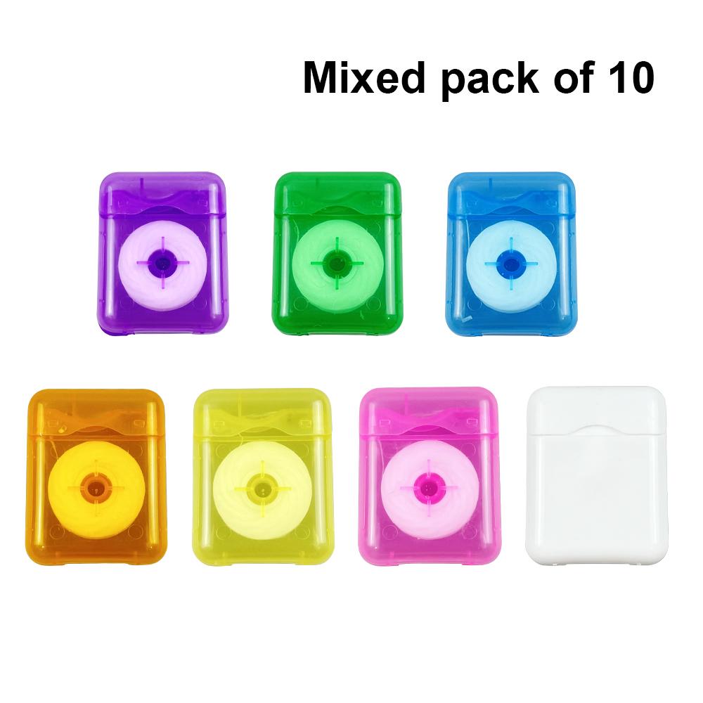 Dental Floss Oral Cleaning interdental Floss Roll Portable Flosser Teeth Stick Toothpick Oral Hygiene Clean Wire Multiple Style