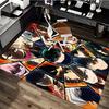 1pc Anime Character Chair Mat - Office Desk Pad with Kaminari Denki Design, Non-Slip Carpet for Home Decor, Seasonal Gift, Suitable for Office & Livin