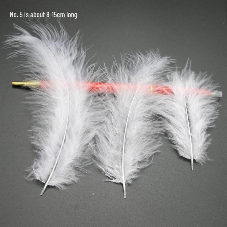 White Feathers for DIY Handmade Clothing & Jewelry Accessories