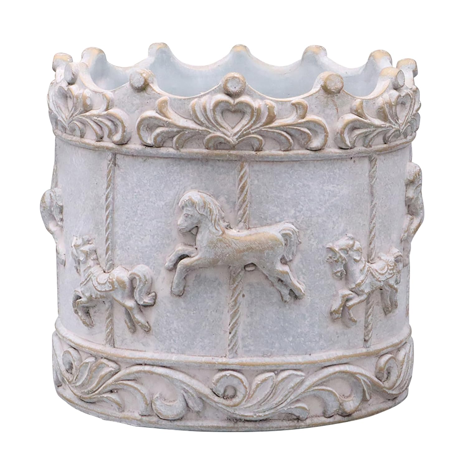 

Dellki Карусель для горшков Круглая Светло-голубая Маленький размер MJ01LB