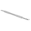 Double Ended Cuticle Pusher Trimmer Stainless Steel Cuticle Remover Cutter Manicure Tool for Fingernail Toenail