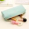 Cute Kawaii PU Leather School Pencil Case Large Capacity Pencil Pen Bag for Kids Gift Korean Statione