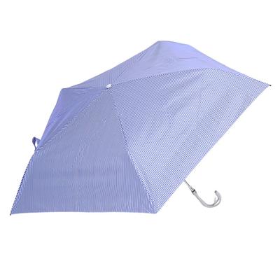Moonbat 1 Schirm, faltbar, ultraleicht, UV-Hitzeschutz, Türkis [Blockierungsgrad] Sonnenschirm, Leichtgewicht, 99,99% Blockierend, 99% Schutz, Blockierend, Gestreift, Blau,