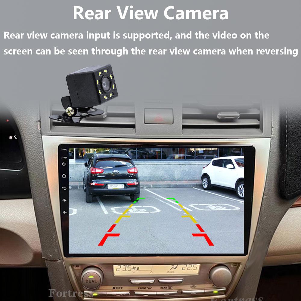 8 CORE Car Radio 2 Din Android 13 For Toyota Camry 40 2007-2011 Autoradio Multimedia Blu-ray IPS Screen Navigation GPS Carplay